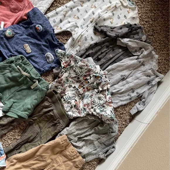 3-6 months baby boy summer clothes
